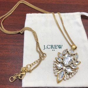 J. Crew Crystal Statement Necklace